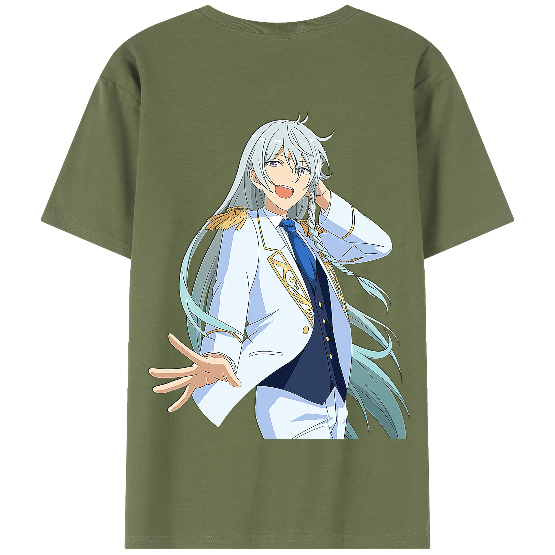 （画像用） あんさんぶるスターズ! Ensemble Stars 綿100％半袖Tシャツ（背面プリント）